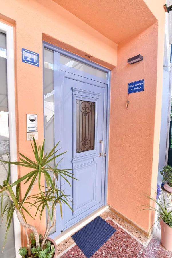 Bleu Maison De Vivian Preveza Bagian luar foto